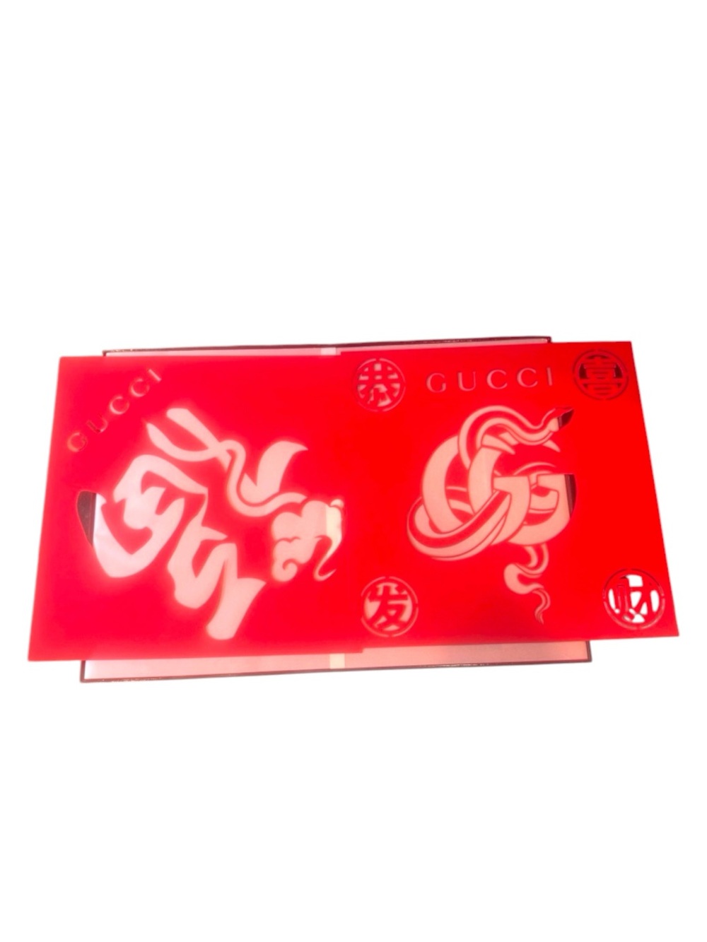 Rare Gucci 2025 Lunar New Year 2pc Stencil Set with Box